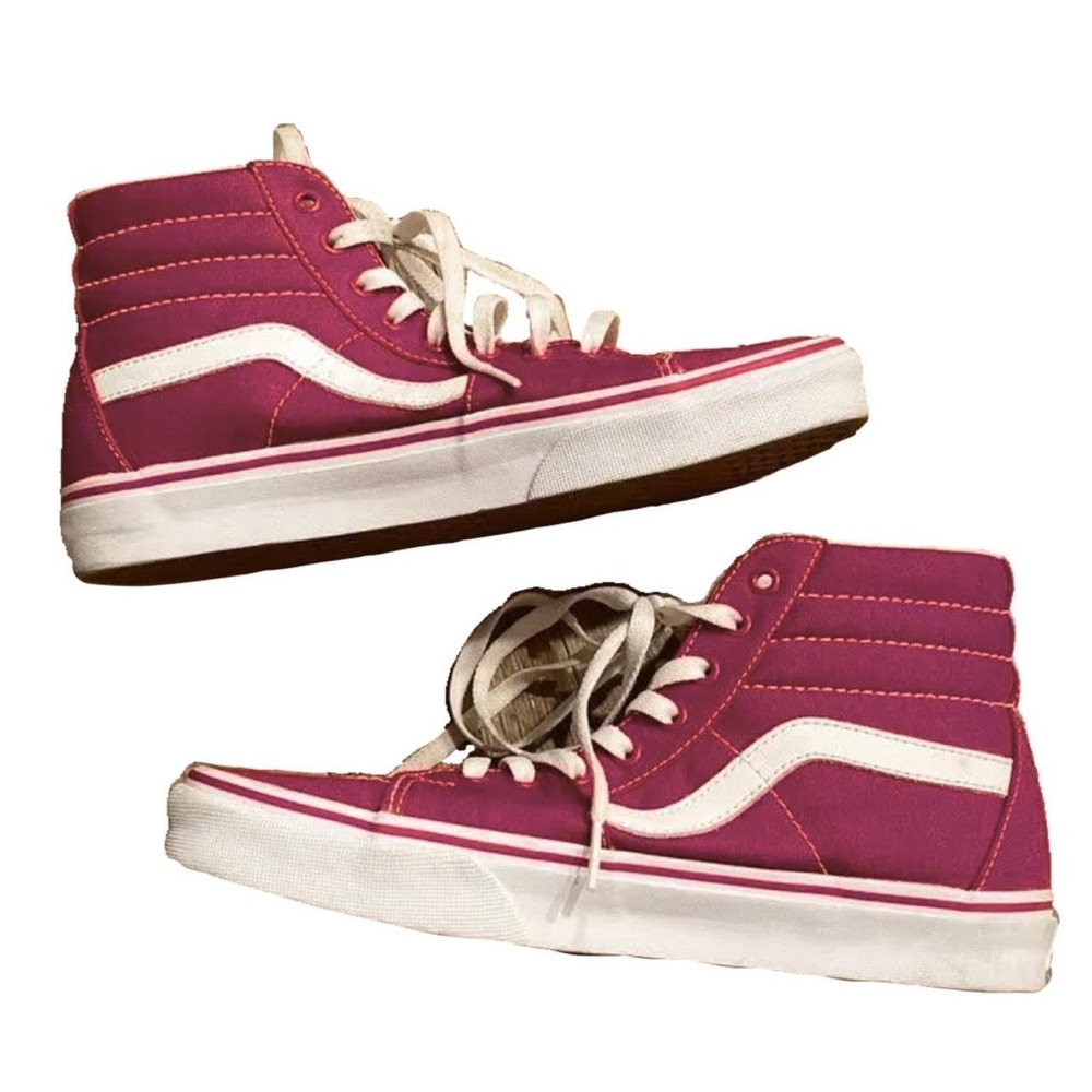 mens high top red vans
